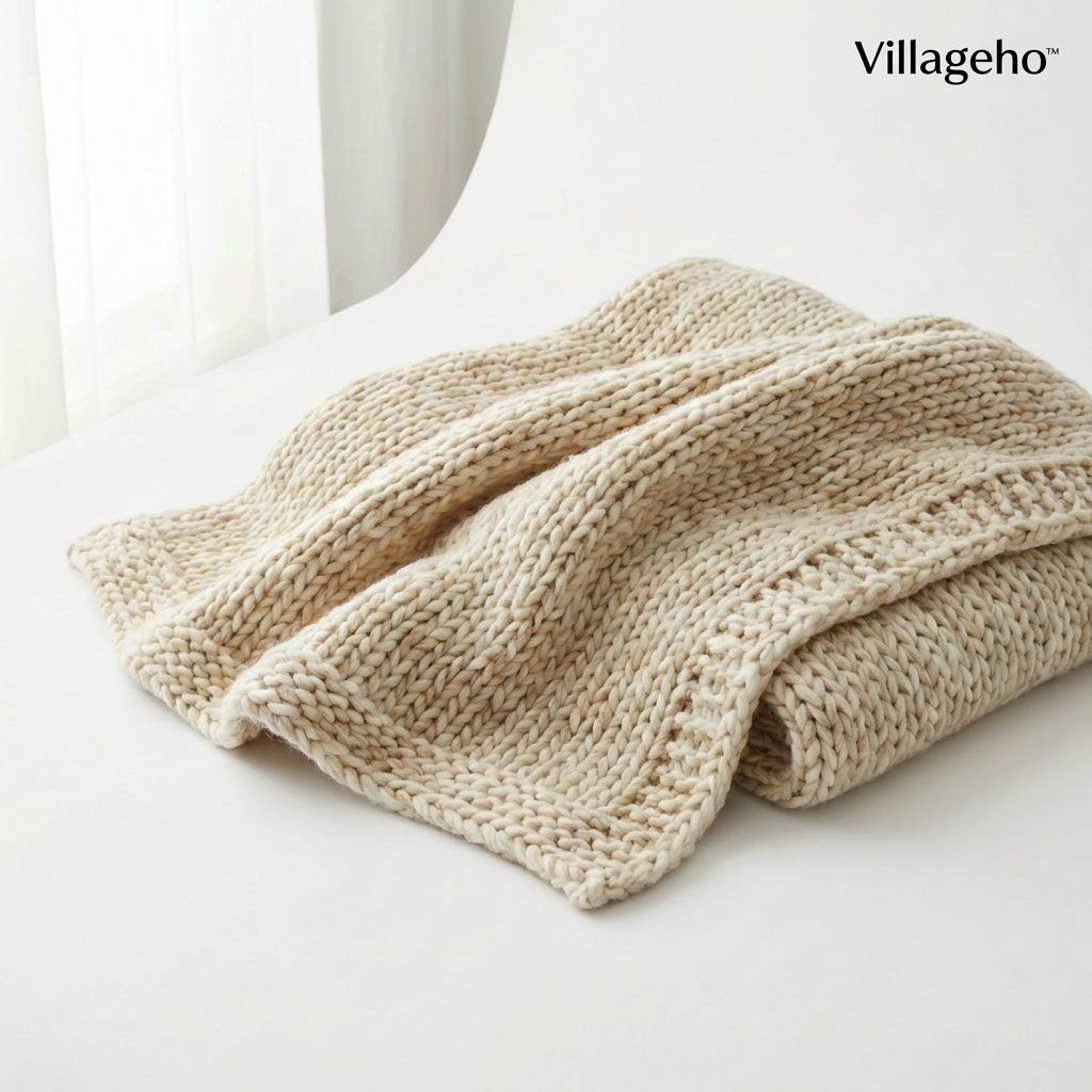 Villageho™ CloudKnit Cozy Throw